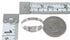 Multicolor Inlay Southwest Silver Ring Size 5-1/4 QX78580